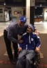 Christopher with Tiger Williams