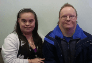 Francie Munoz with Mike Edser of the SAC