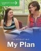 Introducing my Plan. 2 women in front of a laptop with paper